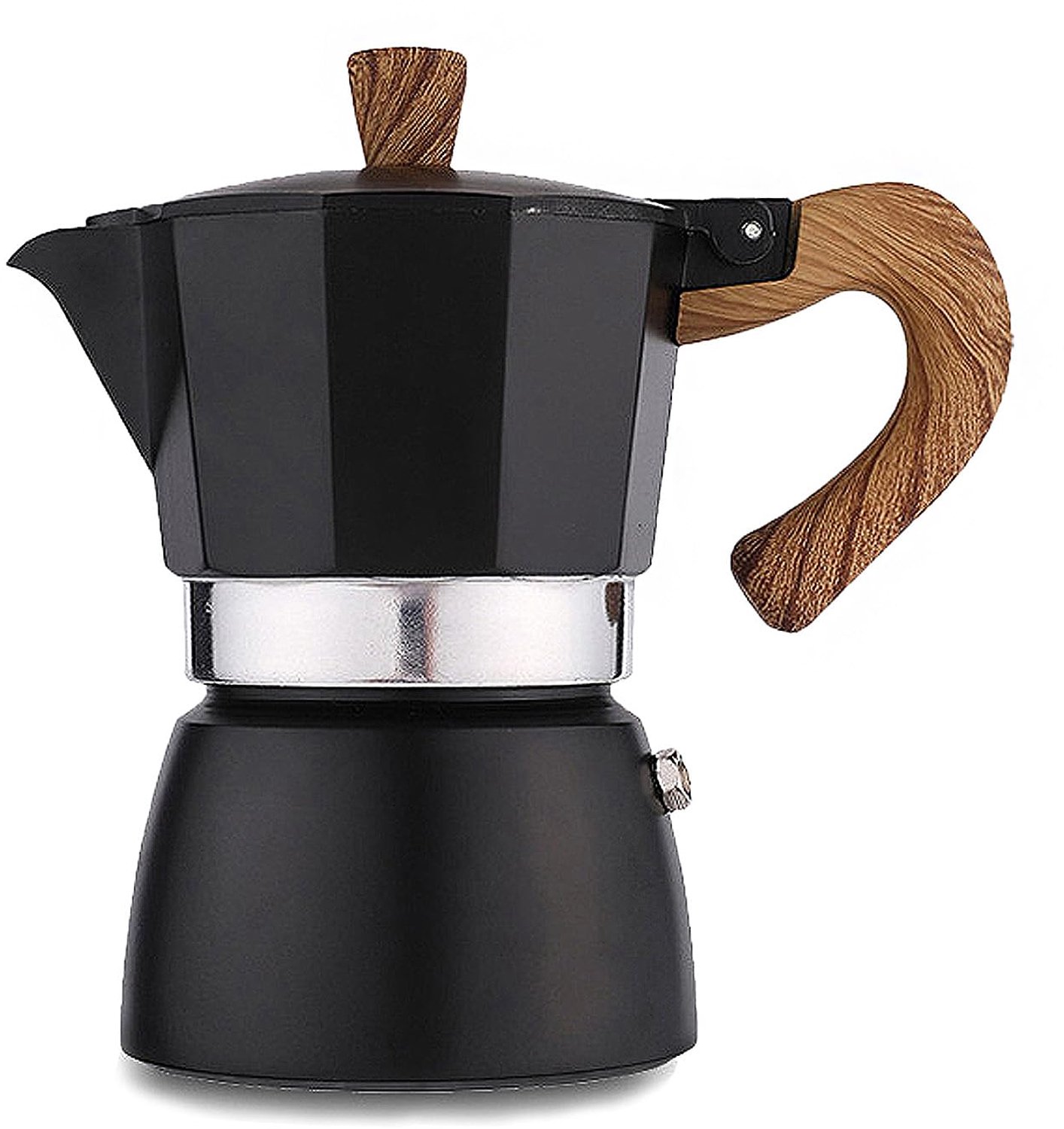 Aluminium Moka Pot voor 3 Kopjes Espresso