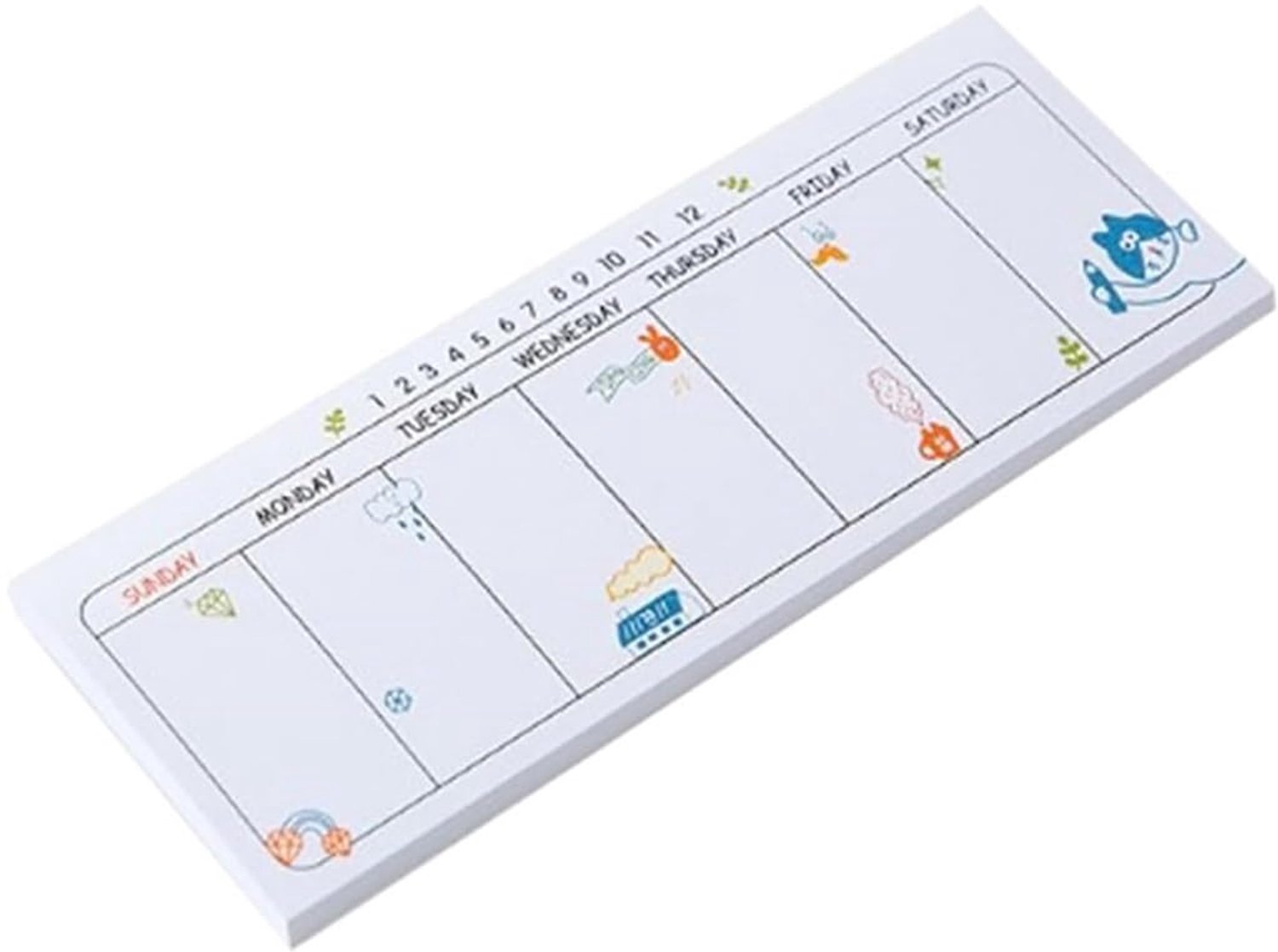 Creatief Briefpapier met Stickers en Plaknotities