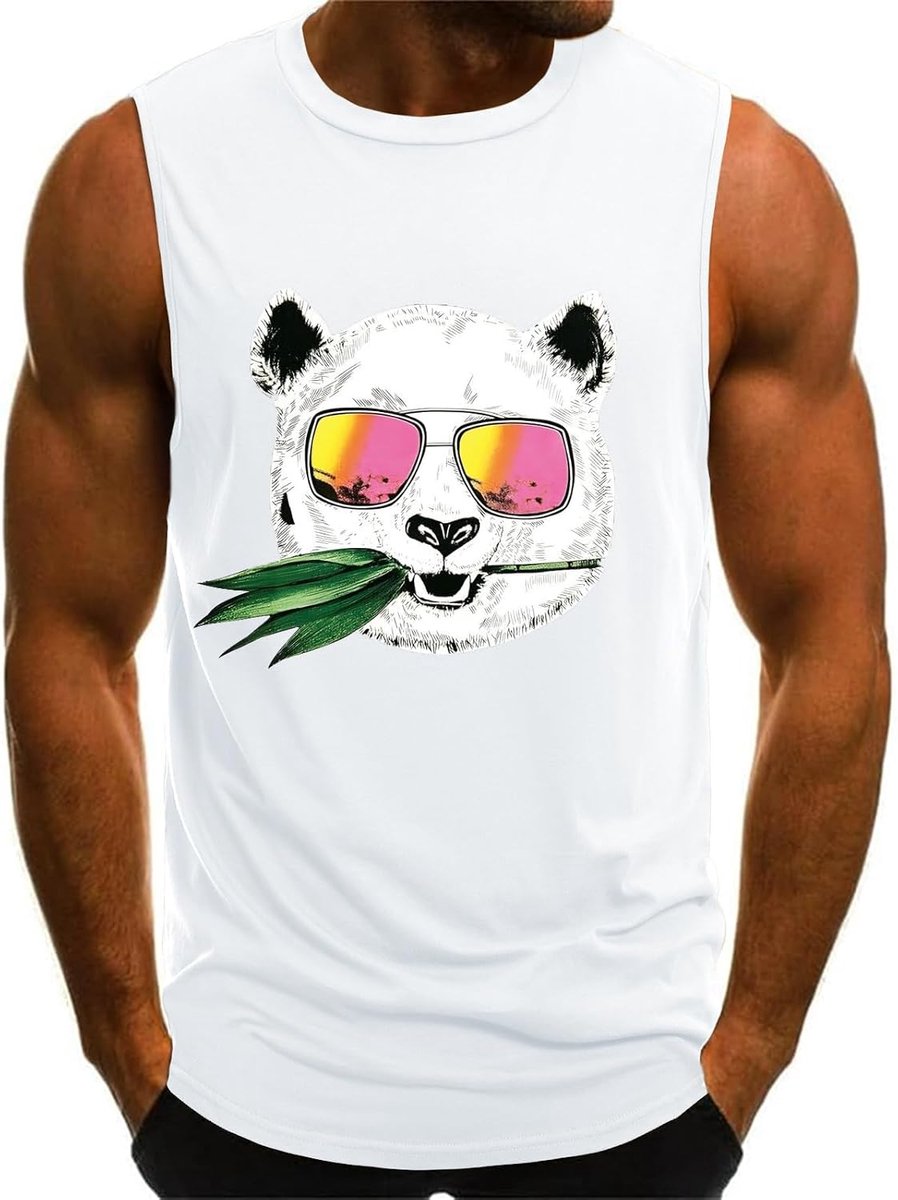 Tanktop voor heren, zomer, spiershirts, mouwloos, katoen, onderhemd, gym, sport, tanktop, bodybuilding, okselshirts, fitness, loopshirt voor mannen