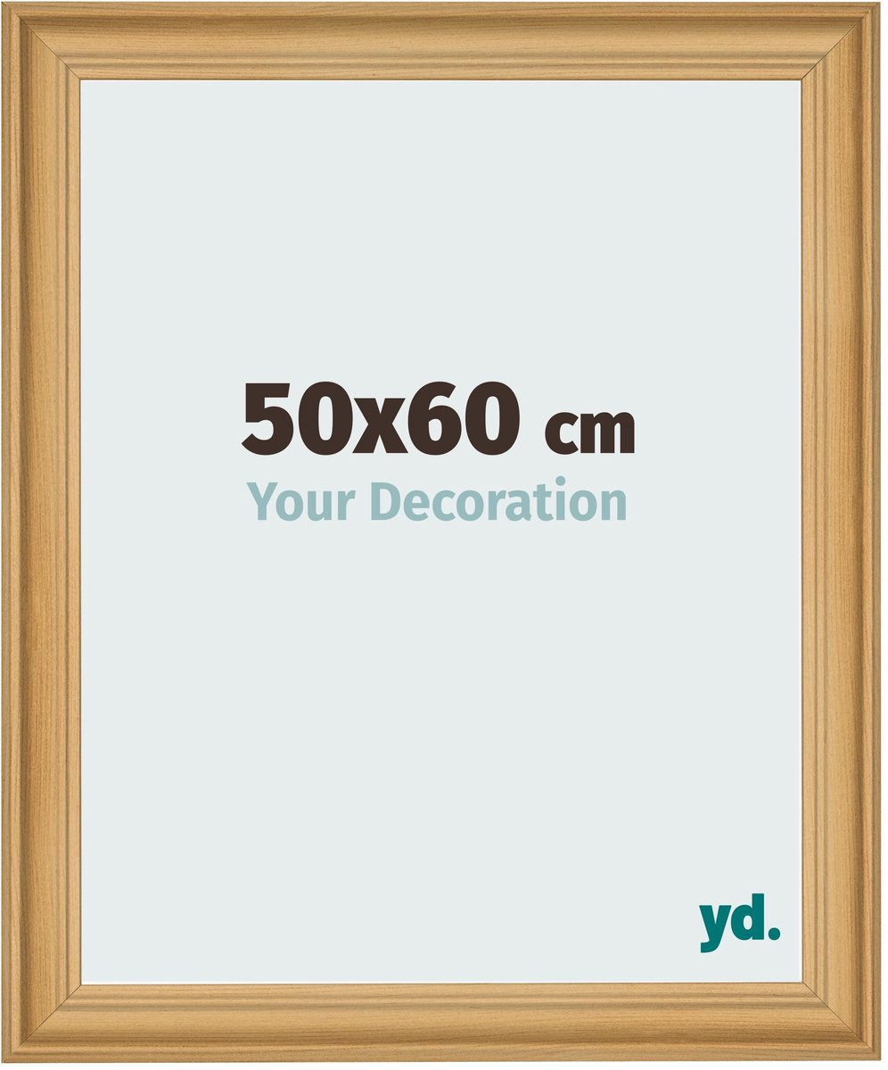 yd. Your Decoration - Fotolijst 50x60 cm - MDF - Dennen Houtnerf - Lazio
