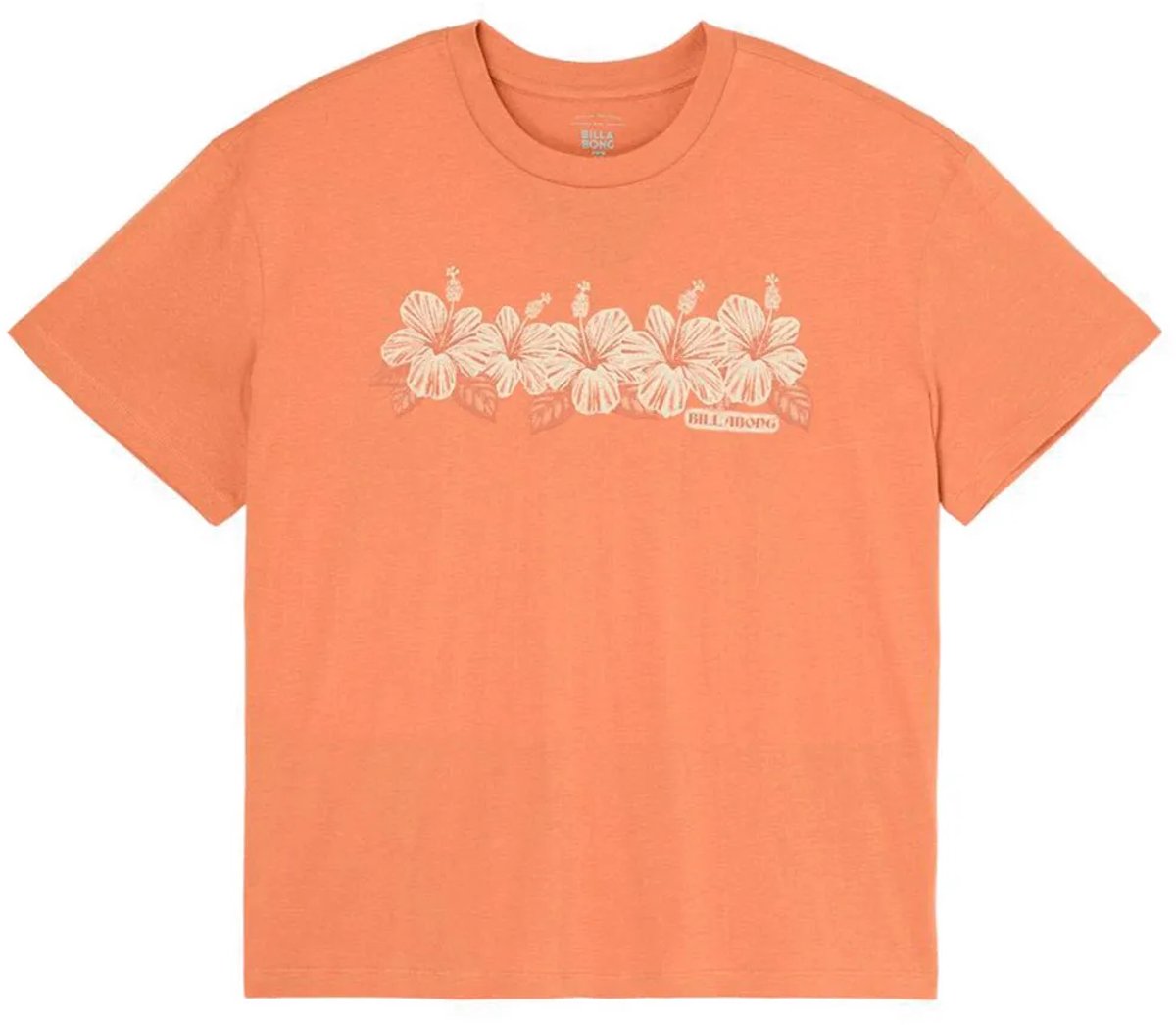 Billabong Hello Sundown T-shirt Met Korte Mouwen M Vrouw Sugar Almon
