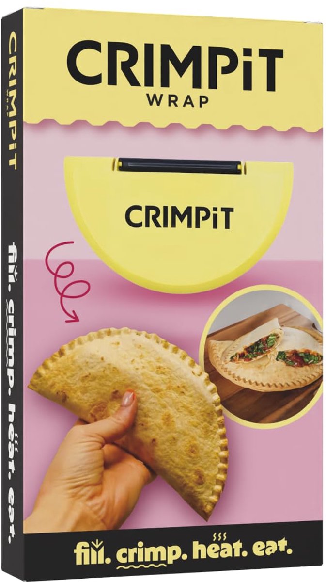 CRIMPiT Wrap Sealer - Plus 100 Ideas Receptenboek - Gemaakt in het Verenigd Koninkrijk - ShopVlot
