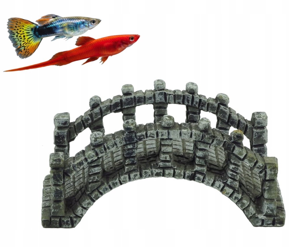 Kleine Brug Aquariumdecoratie - 7cm