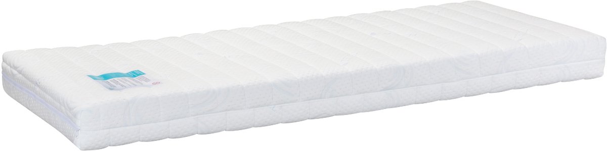 Pretura Junior Matras - 90 x 200 x 16 cm Wit