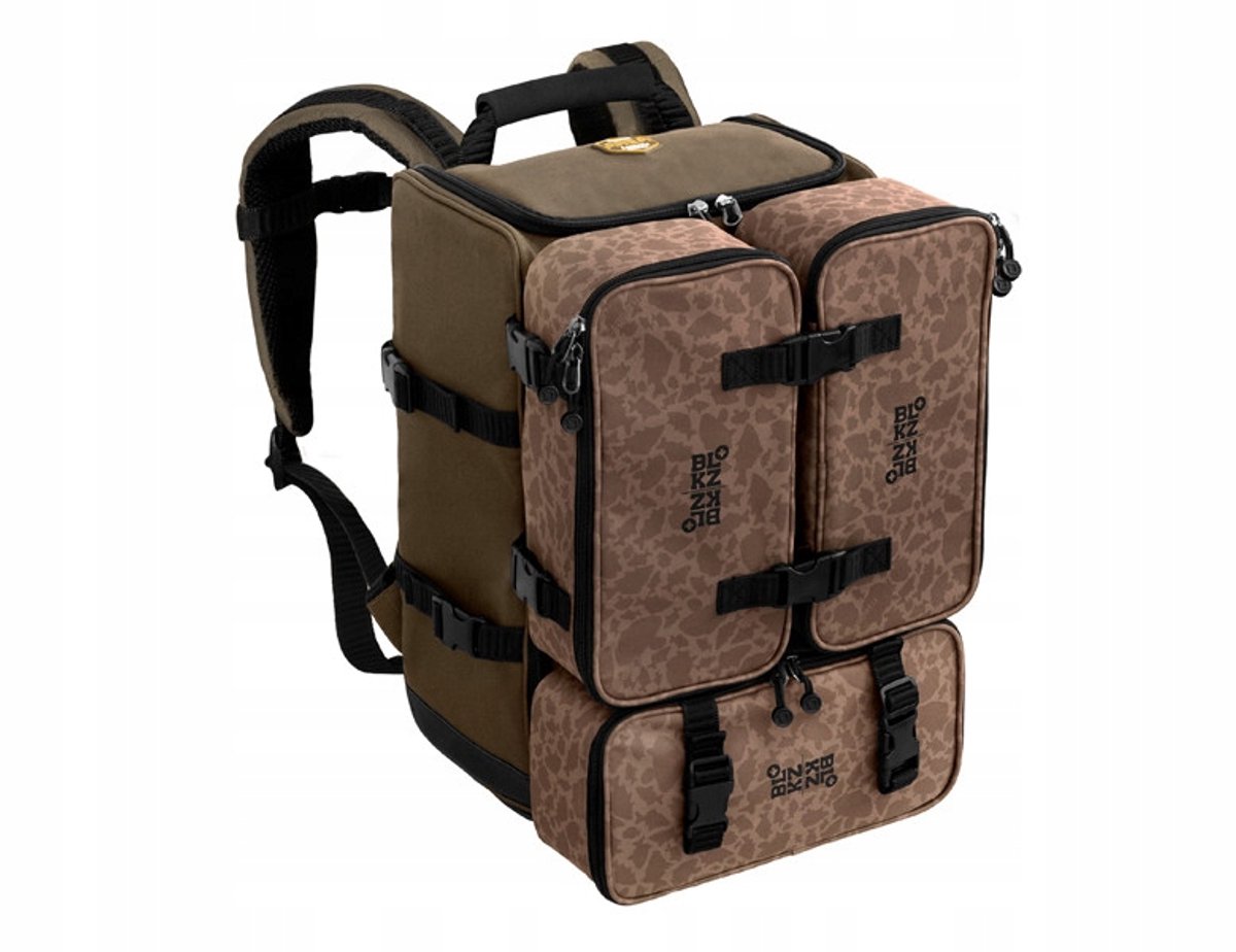 Delphin BLOKZ Vissersrugzak - Modulair & Ruim (45L)