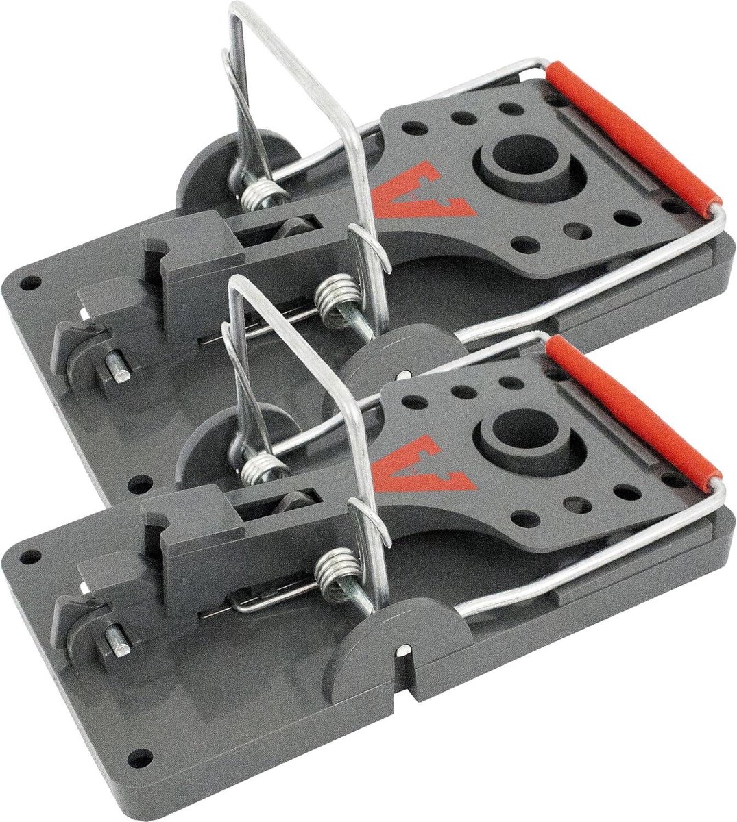 Rattenval - Ongediertebestrijding - Gifvrije controle - Precisie slagtechnologie - 2 stuks - Zwart