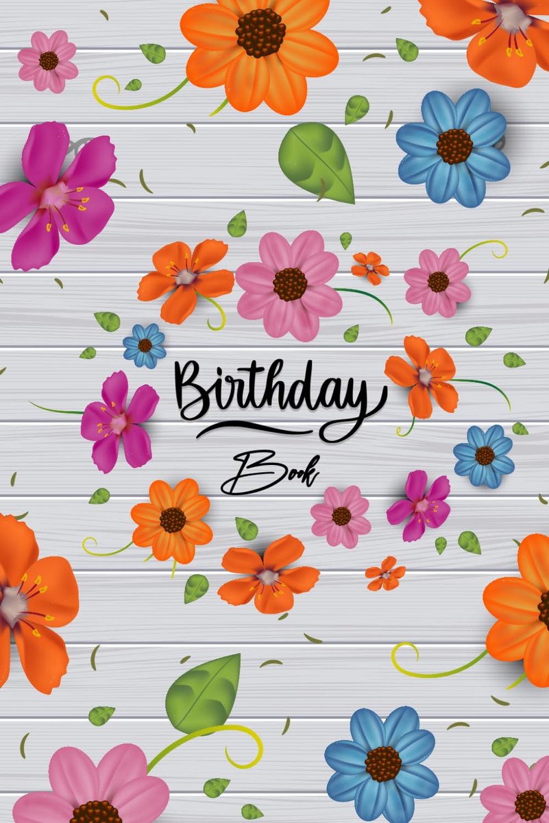 Birthday Book: Important Date Reminder Journal / Diary, Month By Month Recording of Birthdays, Anniversaries - ShopVlot