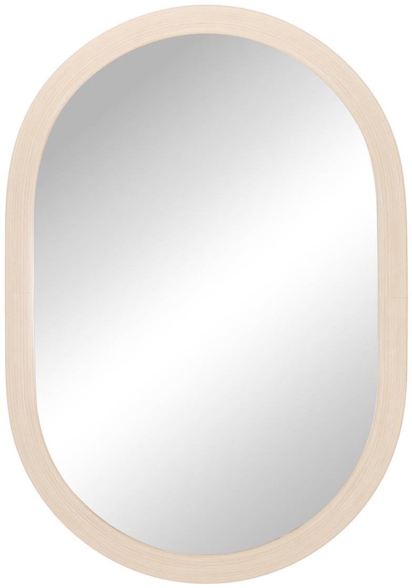 Miroir Kendra ovale 68x98cm beige