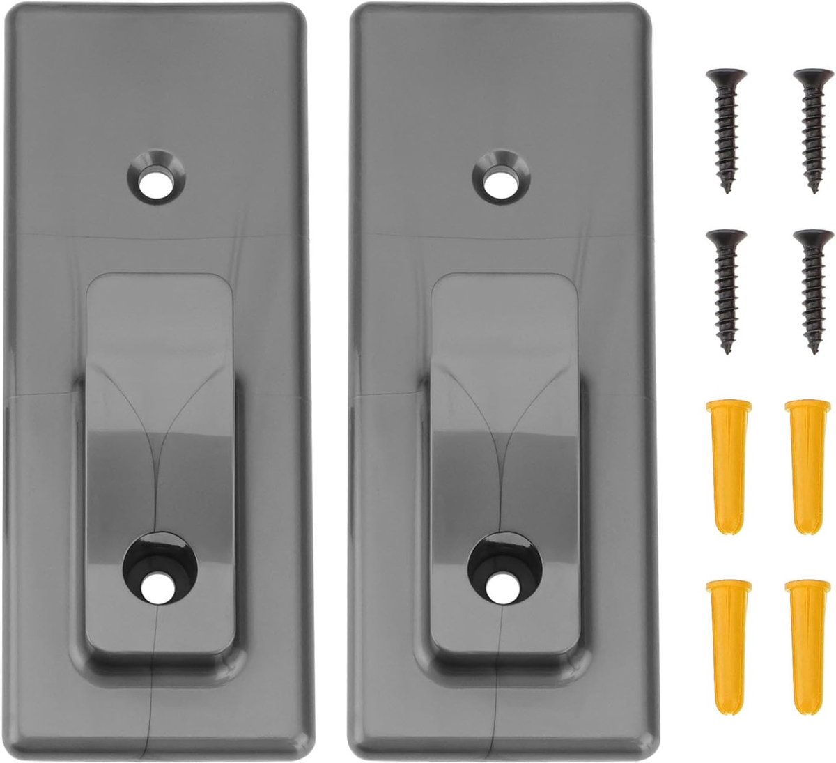 Dailygoods - Wandmontage Vacuümhouder met Schroeven en Pluggen