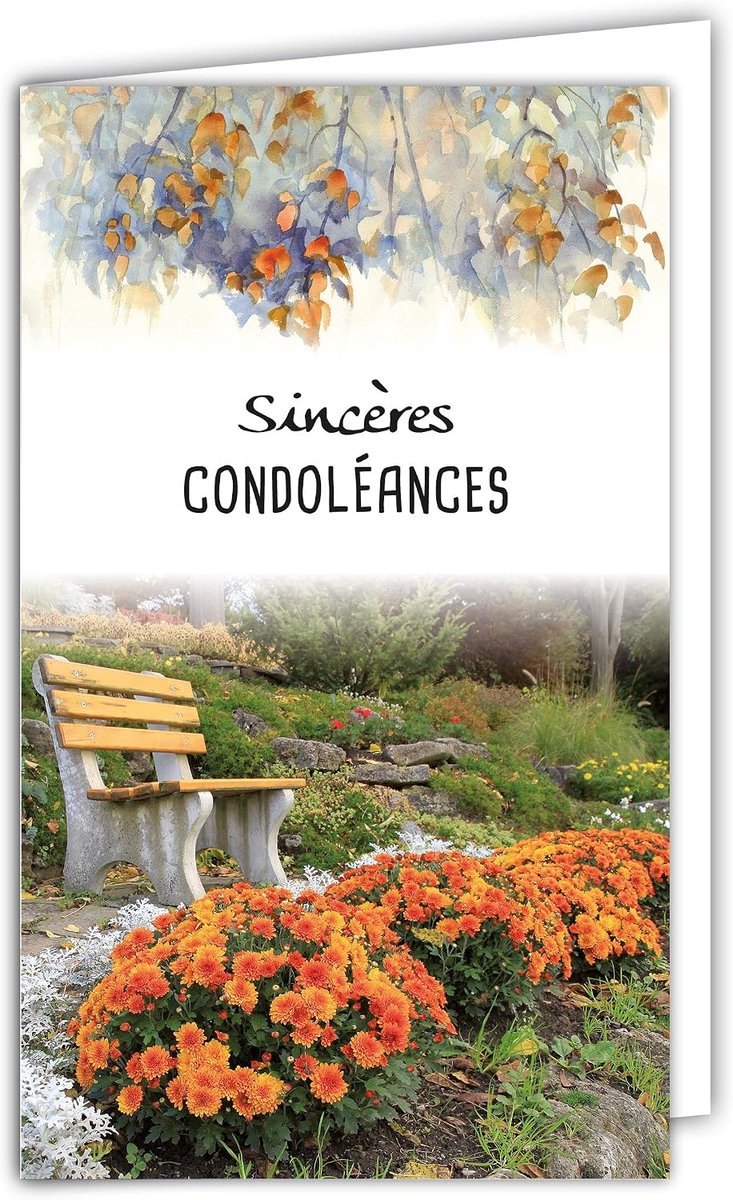Sincères condoles, klein, grijs, doden, demontage, landschap, rustig, zonsondergang, bank, peaix, watergras, gemaakt in Frankrijk