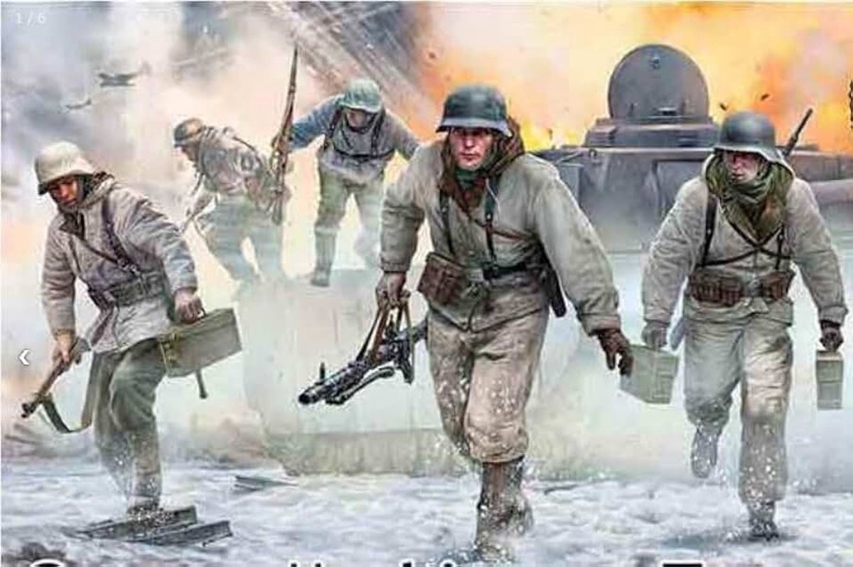 Box - german machine gun team