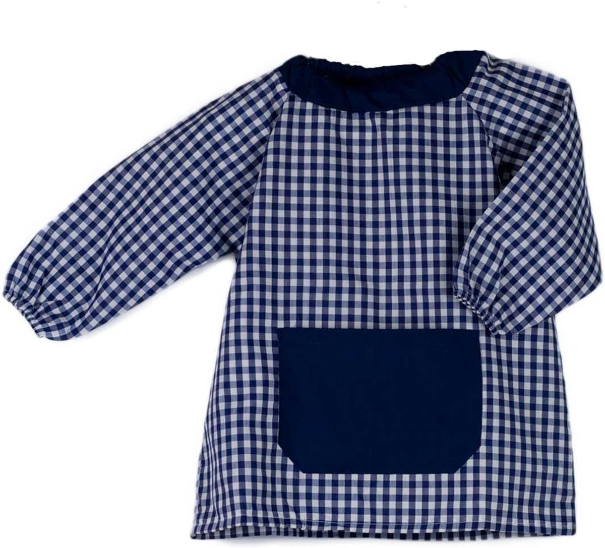 poncho zonder knopen. - blauw - 5