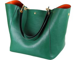 Sqlp Tassen dames leer grote shopper grote hengseltassen tas student schooltas werk handtassen