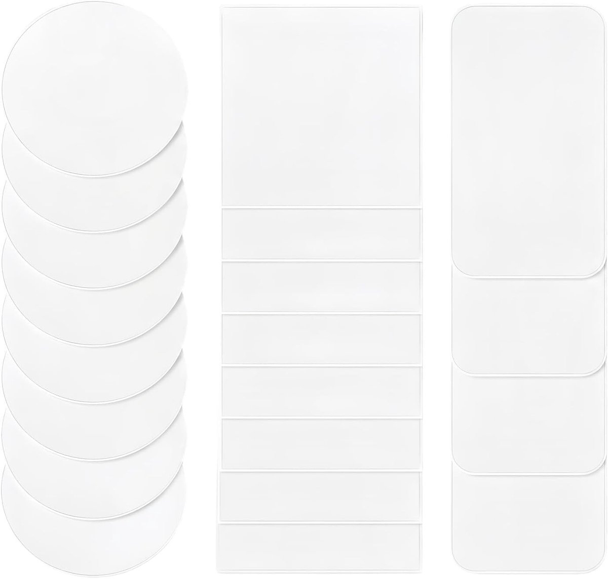 20 stuks zwembadpatches, zelfklevend, onderwater, zwembadreparatieset, TPU-zwembadpatches, zelfklevende zwembadreparatieset, lekreparatie voor waterbedden, opblaasbare zwembaden en