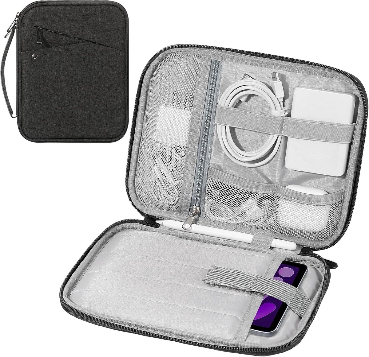 Tablet Sleeve Tas voor 7-8 Inch Tablets met Draaghandvat - Bescherming en Stijl voor Jouw Apparaten