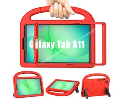 hoes voor Samsung Galaxy Tab A11 8,7 inch 2025/Galaxy Tab A9 8,7 inch 2023 met schermbeschermer, Patamiyar schokbestendige Samsung A11/A9 tablethoes met handgreep en standaard voor Galaxy A11