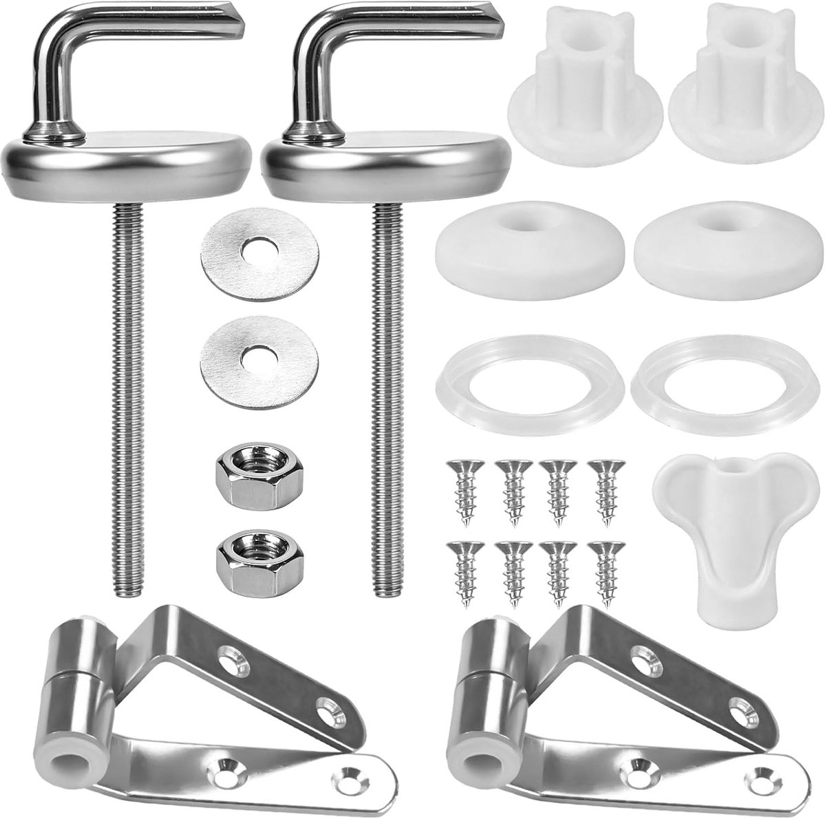 Toiletbril scharnieren reserveonderdelenset toiletbril installatie-accessoires