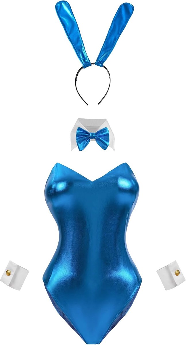 Bunny-kostuum voor vrouwen, Sakurajima Mai, cosplay-kostuum, anime, Senpai Bunny Suit met oren, volwassenen
