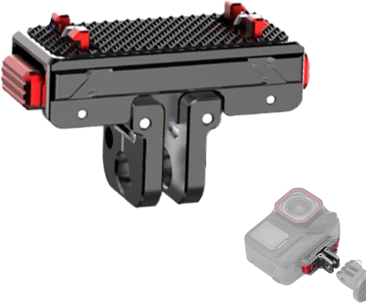 Magnetische snelkoppeling - 1/4 inch schroef - met 2-prong bevestiging - voor Ace Pro 2/X5 - snap-on magnetische montagebasis