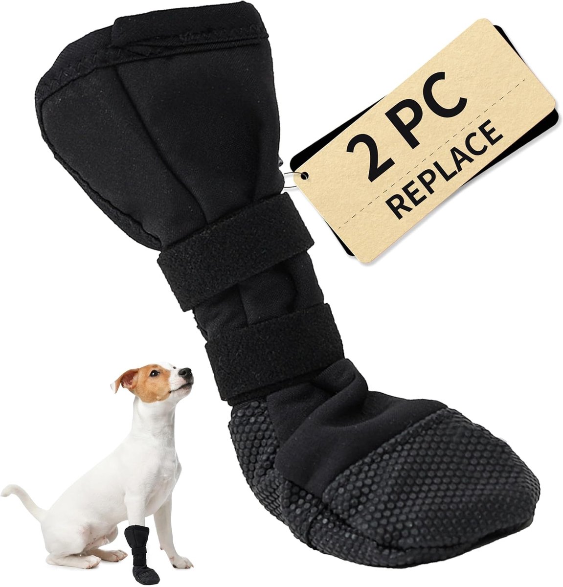 Schoenen voor gewonde poten, beschermende en herstelsokken voor honden, katten, laarzen voor honden, Paw Protector, waterdichte hondenlaarzen, antislip sokken voor honden, ademende schoenen (M)