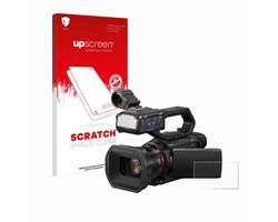 upscreen - Screenprotector voor Panasonic HC-X1500 - Folie Beschermfolie transparant