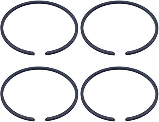 4 stuks zuigerveren, for Husqvarna, 61 262 261 265RX 165RX, for JONSERED, 2065 2165 benzinezagen (48MMx1.5MM) zuigerveer voor tuinmachines — afbeelding 5