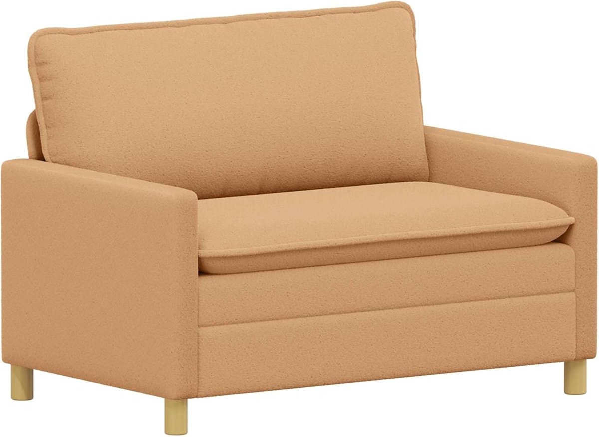 Beige, 126 x 81 x 87,5 cm, stof
