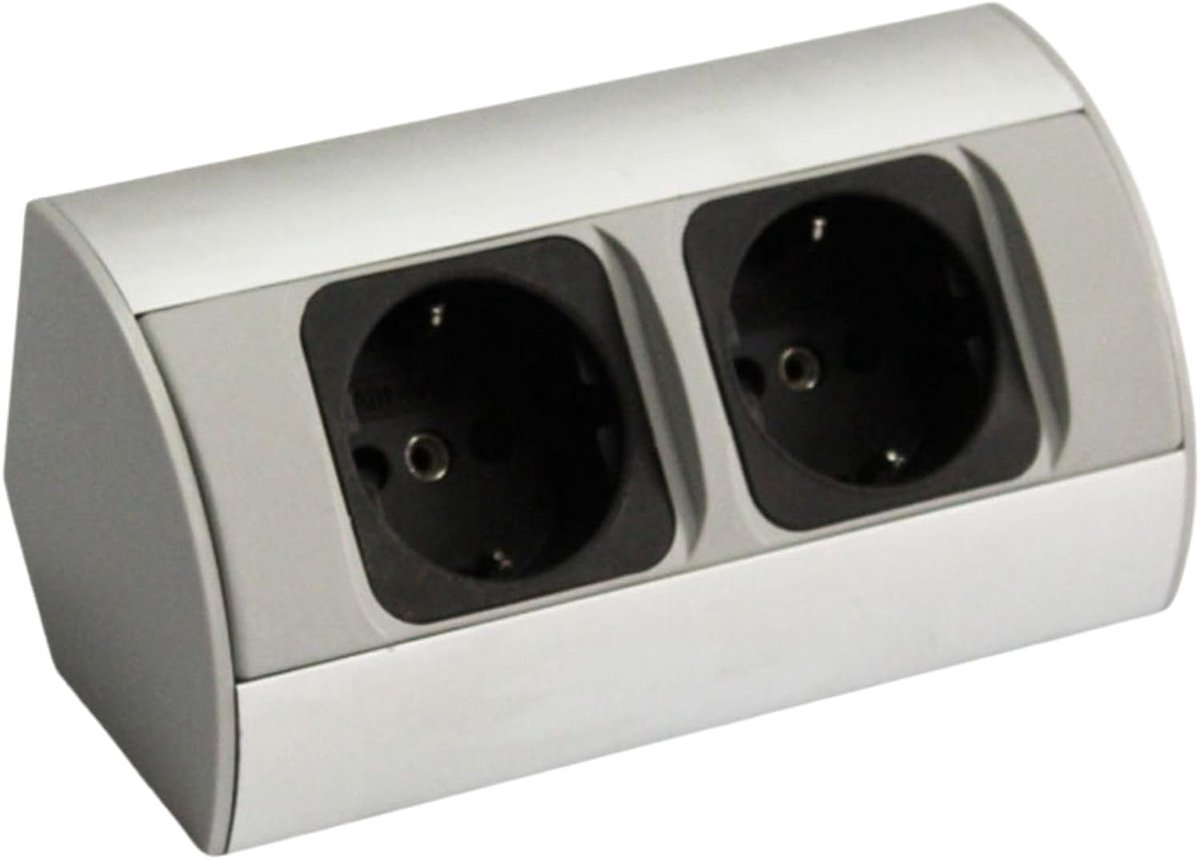 Hoekstopcontact, stroombehuizing, stekkerdoos, Schuko-stekkerblok type F