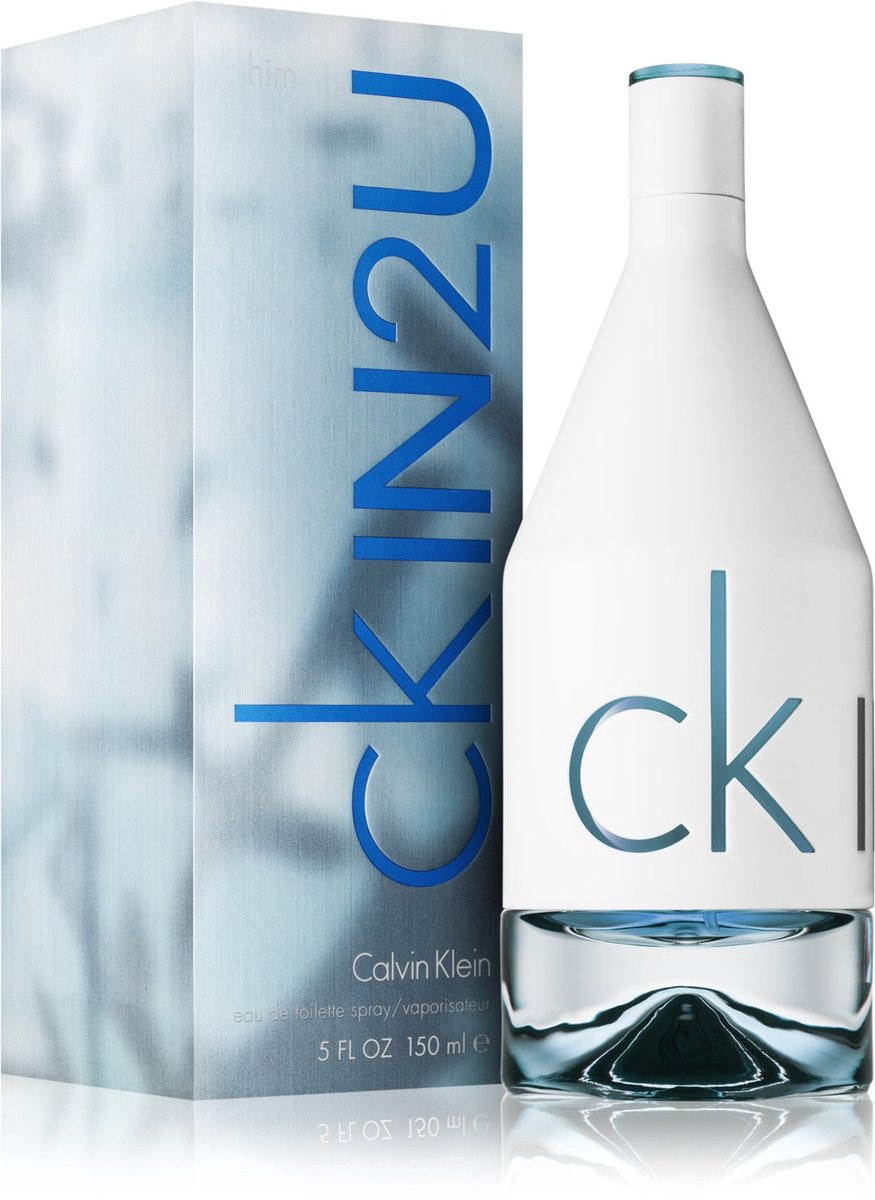 Bol.com Calvin Klein In2U - Eau de Toilette - Herenparfum - 150ml aanbieding