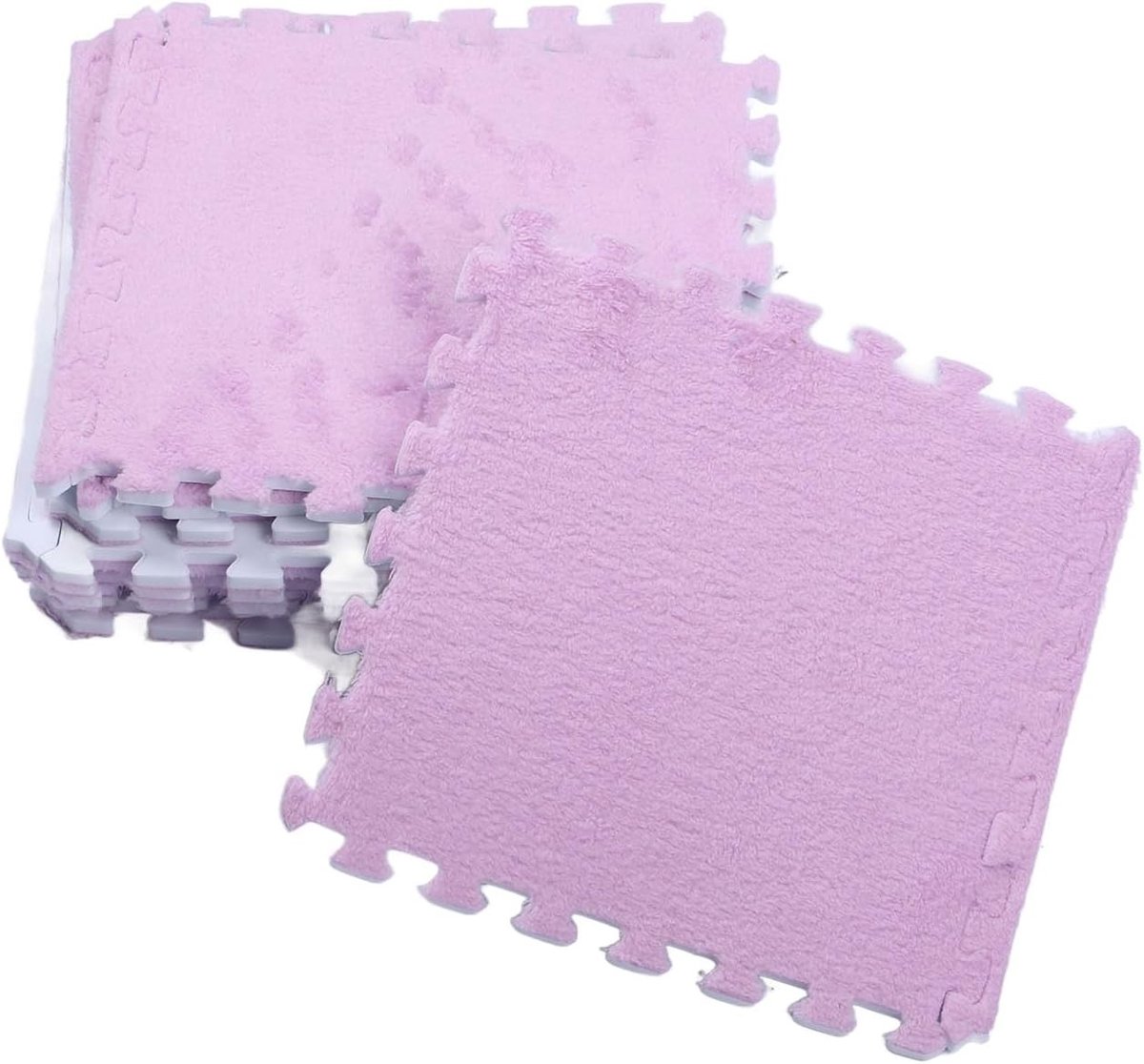 Set van 10 Zachte Foam Matten, Antislip, Insteekbaar, Ideaal voor Speelruimtes en Yoga