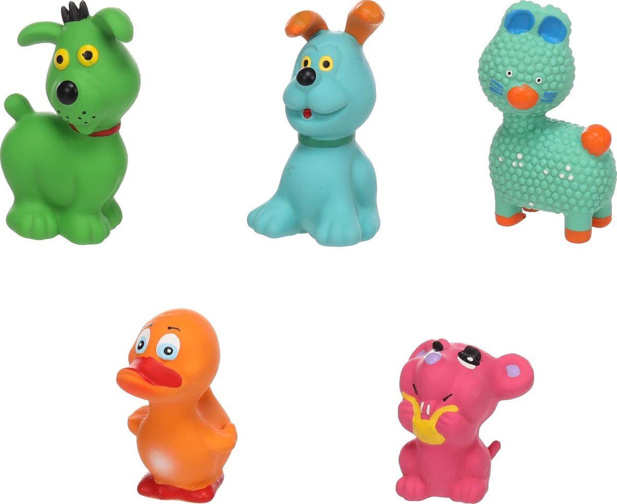 HS Romma latex dieren 5,3 x 4,3 x 9,9 cm assortiment display