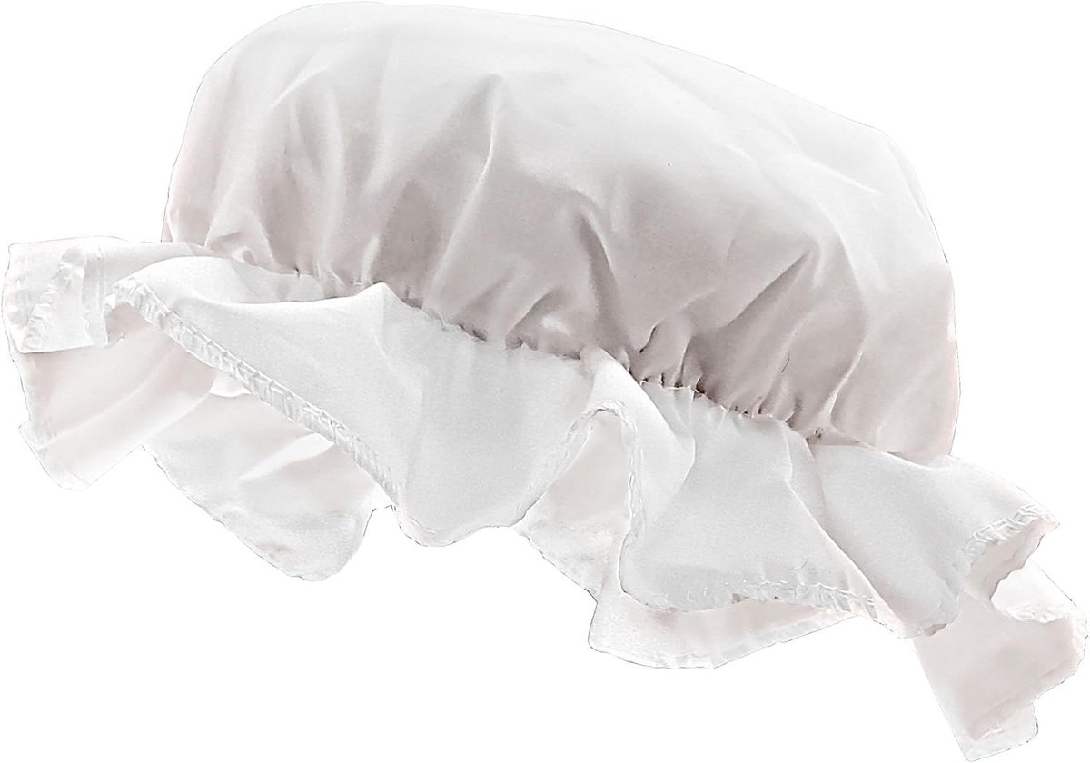 Hoed voor vermomming en carnavalsaccessoire, leuke hoed, witte kleur