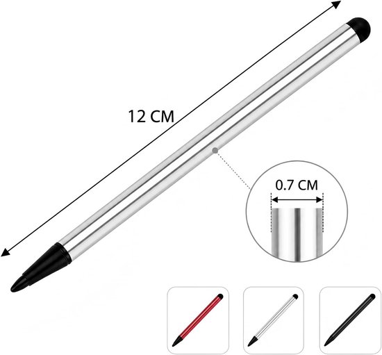 9 stuks universele stylus capacitief touchscreen - stylus voor touchscreen - geschikt voor tablets, mobiele telefoons, touchscreen-apparaten en spelconsoles — afbeelding 2