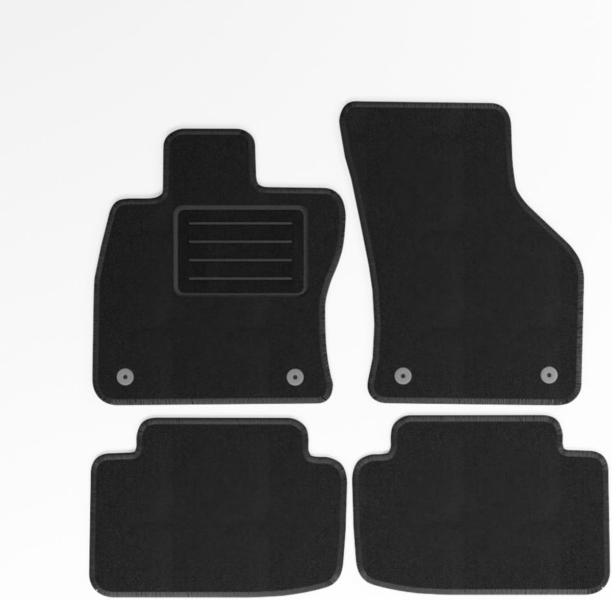 Naaldvilt automatten passend voor Skoda Octavia 2013-2020 | Antislip | Met versterking | 4-delig | Automatten | Mattenset