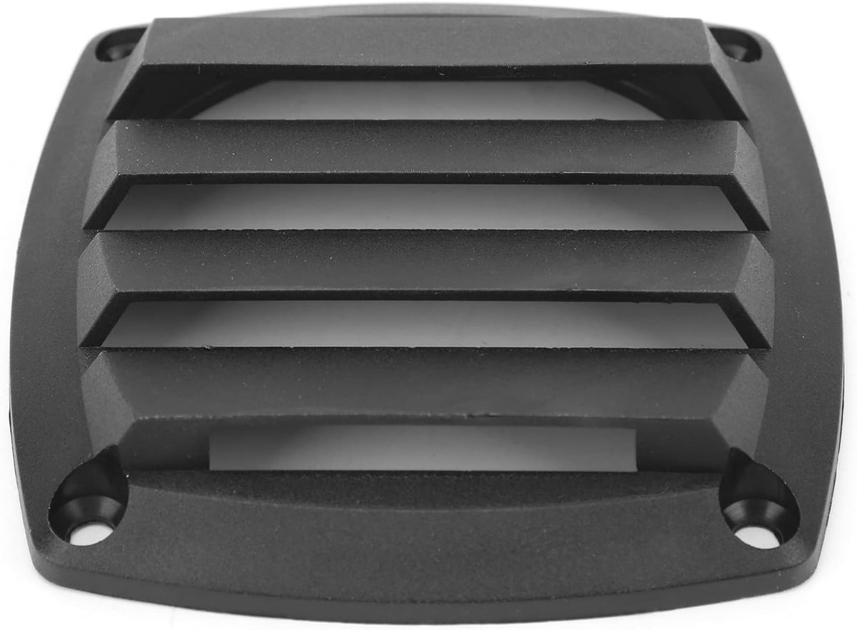 Air Vent Grille, Praktische Boot Air Vent Louvre Zwart voor Boten voor Schip