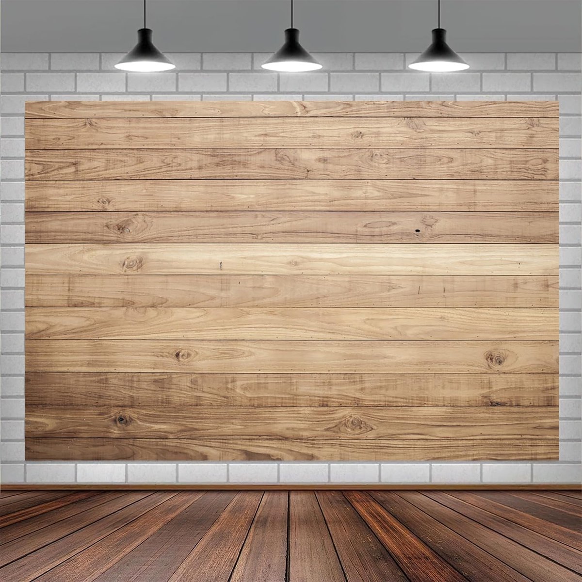 8x6FT Houten Achtergrond Rustieke Houten Muur Bruin Vintage Houten Board Fotografie Achtergrond Pasgeboren Baby Shower Verjaardagsfeest Cake Tafel Decoraties Banner Foto Booth Rekwisieten