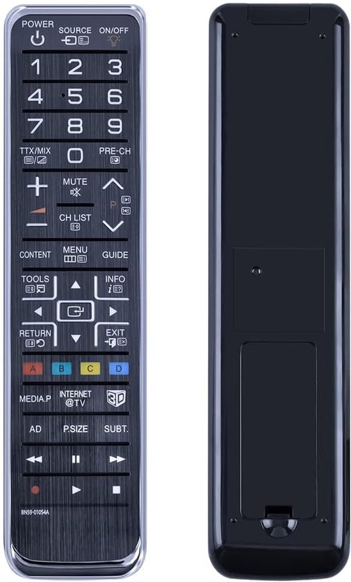 BN59-01054A Vervangende Afstandsbediening Geschikt voor Samsung Smart TV Compatibel met UA46C7000WF UA65C8000 UE40C7000WW UE46C7000WW UE55C7000 PS50C7000 PS50C7000YK