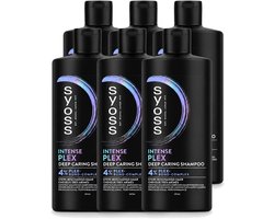 6 x SYOSS - Plex - Shampoo - Langdurige Styling - 440ml - Voordeelverpakking - 6 stuks