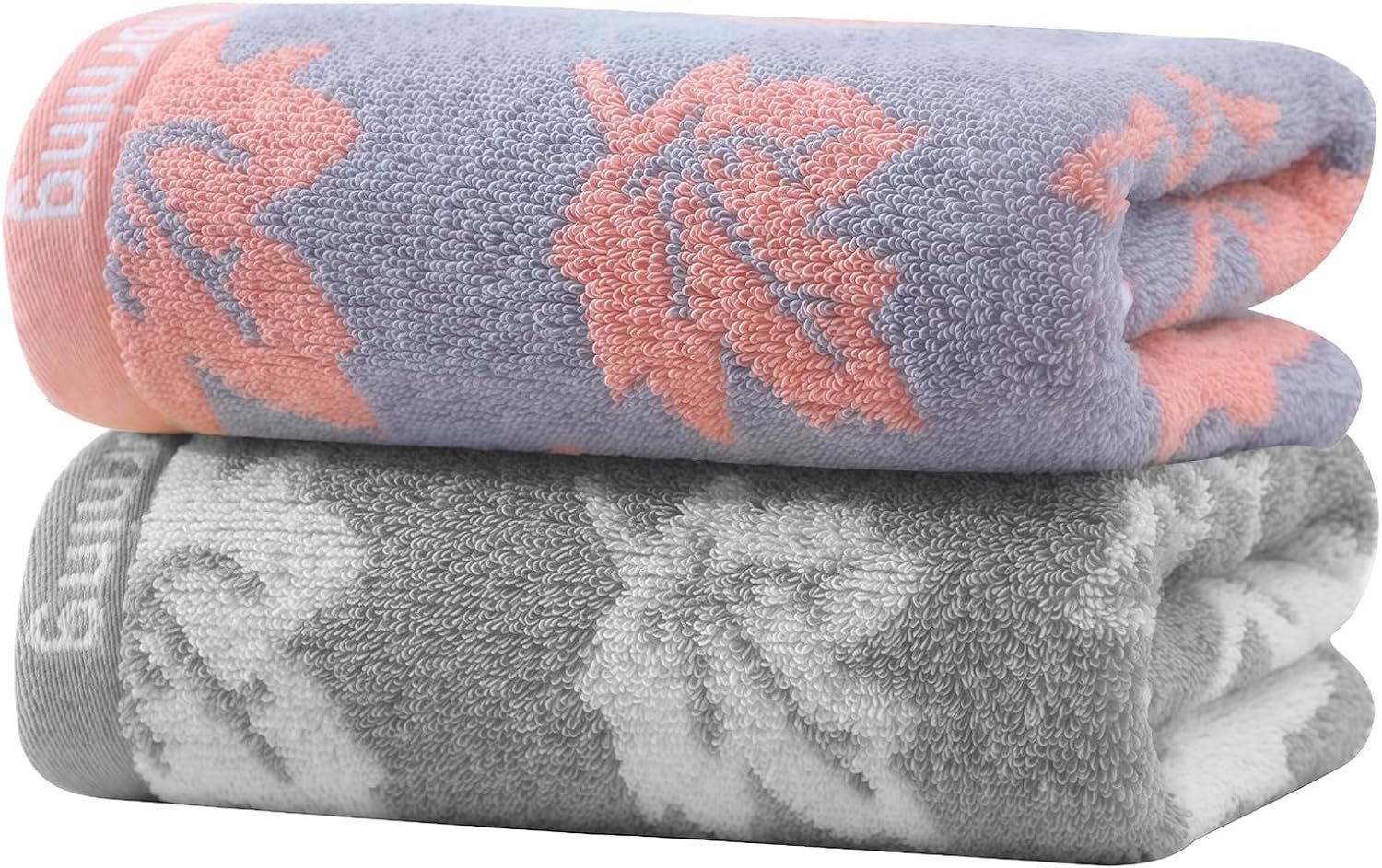 Handdoeken set 33x73 cm - 100% katoen - zachte absorberende handdoeken - perfect voor badkamer - ShopVlot