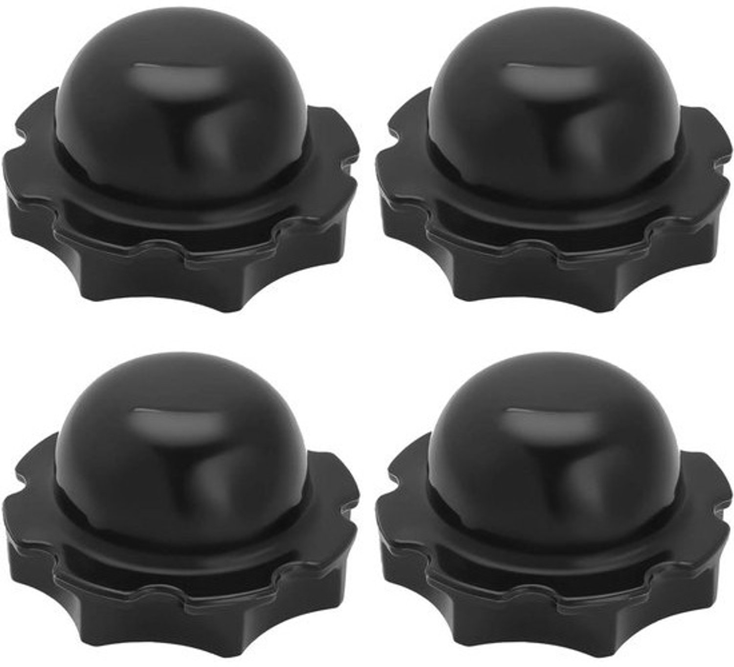 Bad Plug Caps - Water Stopper Cap - Spa Pomp Verwijdering - Lekvrije Afdichting - 57 x 31 mm - Zwart