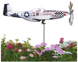 Tuinwindmolen Decoratie - Gazonornament Buiten - Buitenruimte Verfraaien - Weerbestendig Ontwerp - 1 Stuk - Wit