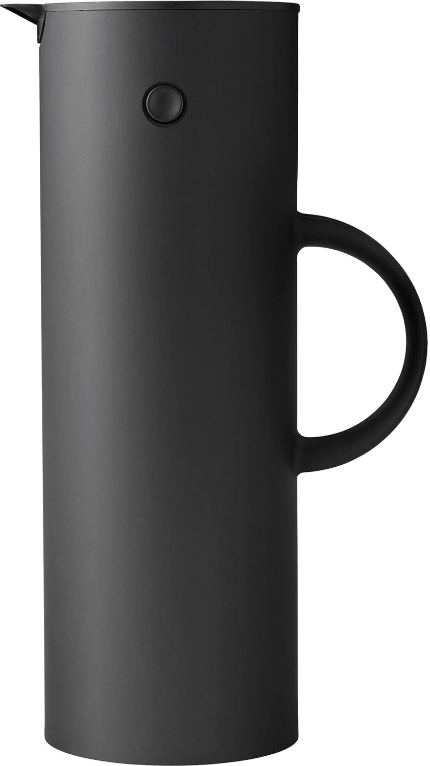 SnelShoppen - Em77 Vacuümkan 1 L Zwart, Isolatiekan, Thermoskan, Stijlvolle Koffiekruik voor Thuis, Keuken, Feest, Camping, Duurzaam Design