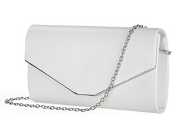 BAIGIO Clutch Women's PU Evening Bag Shoulder Bag with Removable Chain Fashion Bag Chain Bag Elegant Envelope Bag for Prom Wedding