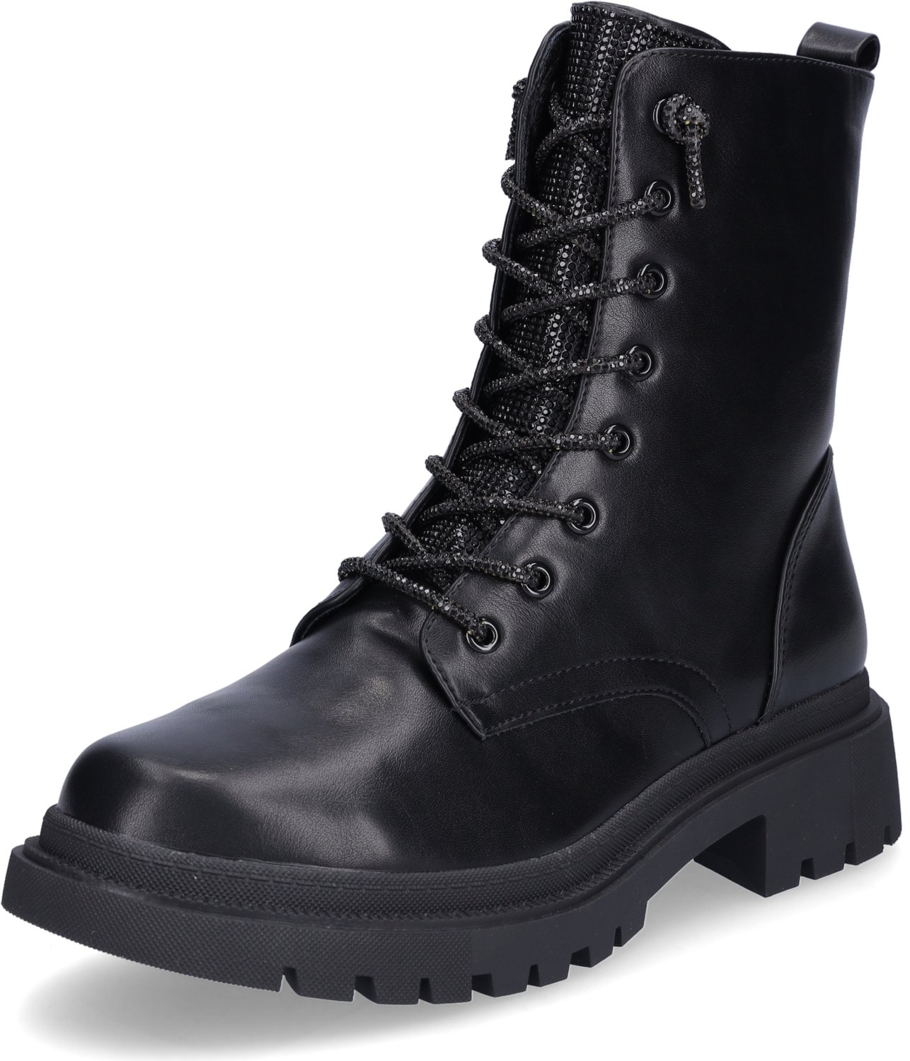 MIDS MABEL dames veterschoen zwart