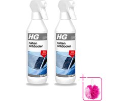 2 x HG - Ruitenontdooier Spray - Snel & Effectief - Voorkomt Snelle Herbevriezing - 500 ml - Bulkverpakking - Ruitenontdooier - Douchemop - Sneeuw en ijs verwijderen