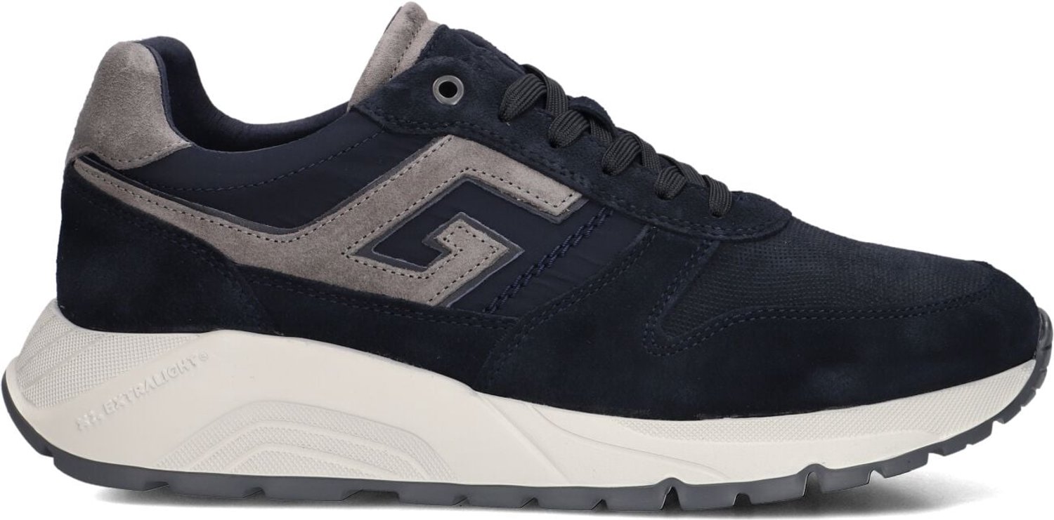 Greve Arnhem Sneakers - Suède - Heren - Donkerblauw - Maat 43
