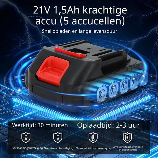 QEVA Hogedrukreiniger Auto - Hogedrukreiniger - Autostoomreiniger - Zwart - 10cm x 10cm x 10cm — afbeelding 5