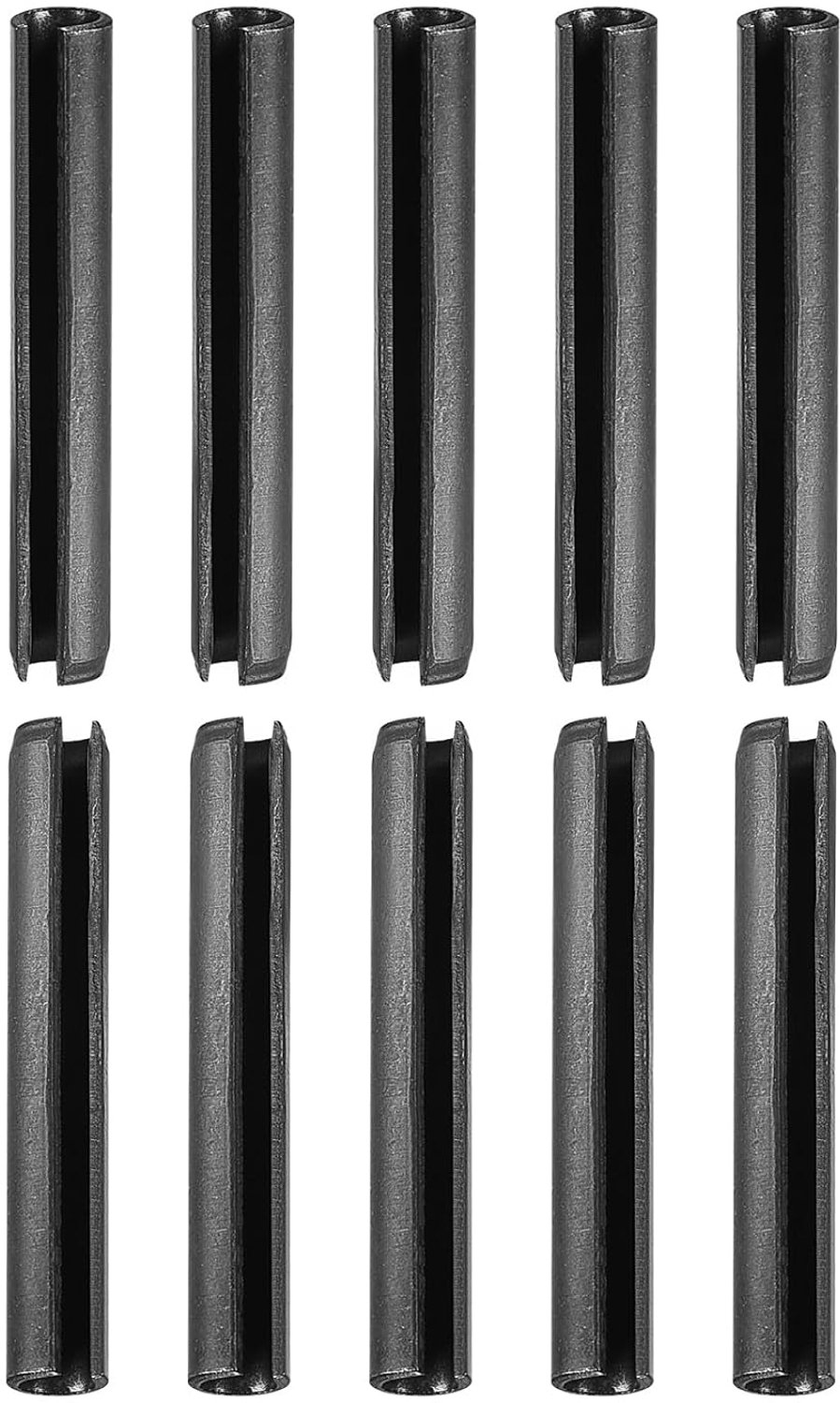 Ribbelveren 6 mm x 40 mm - 65Mn springpennen - duurzaam en flexibel - ideaal voor bevestiging - ShopVlot