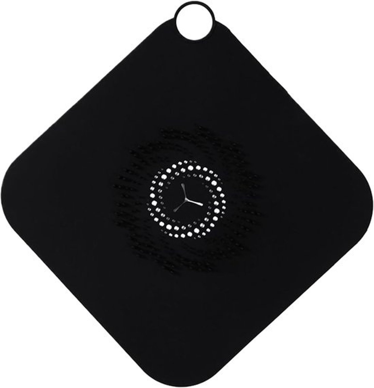 Haarstopper Afvoer - Zeef Bodemfilter - Verstopping Voorkomen - Flexibele Siliconen - 28x28 cm - Zwart