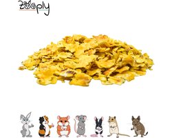Zooply Maisvlokken - Kruiden & Snacks - 100% natuurlijk - Voor konijnen & cavia's - 400 gram